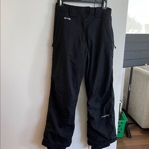 Kids Spyder Black Snow Pants